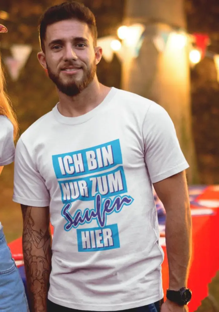 Bin nur zum Saufen hier! 